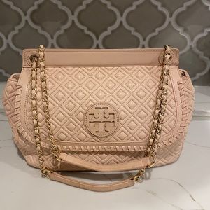 Tory Burch Shoulder bagNude/cream with gold detail